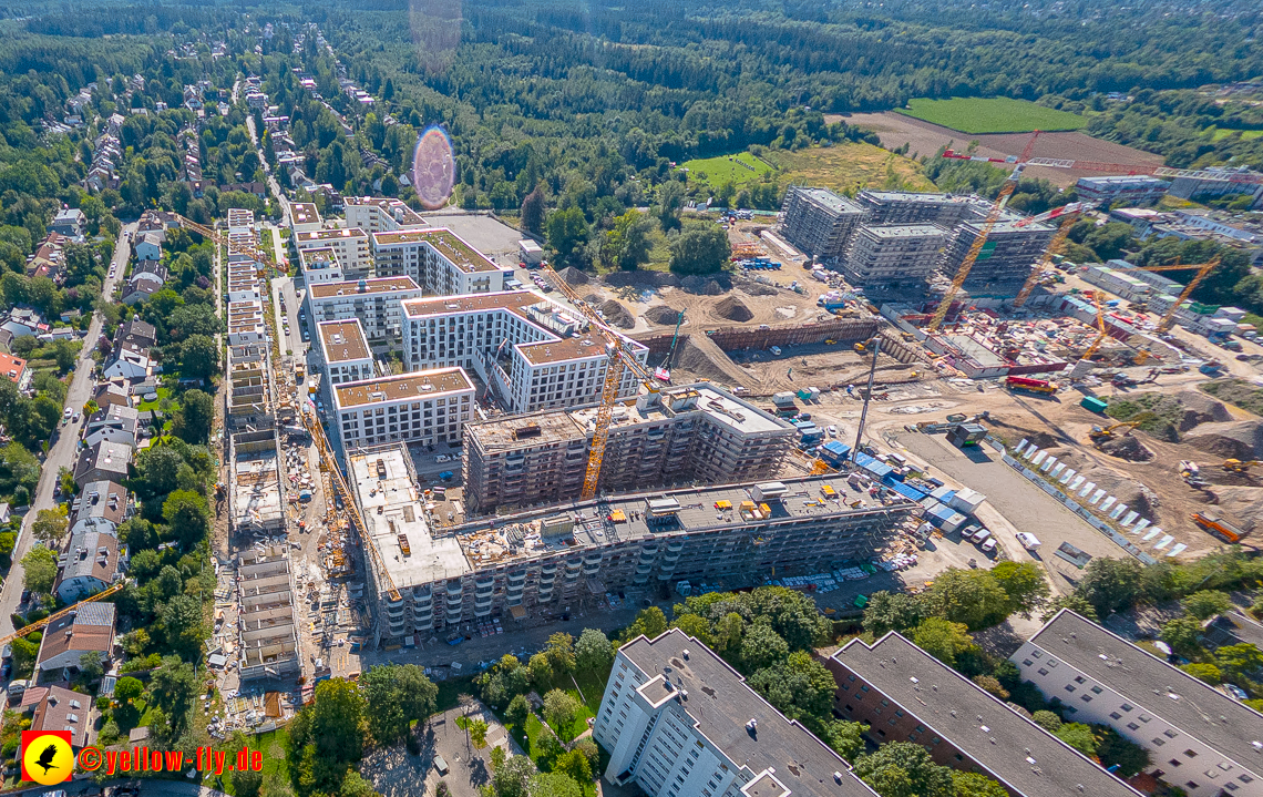 02.09.2023 - eine neue Baugrube auf dem Alexisquartier in Neuperlach